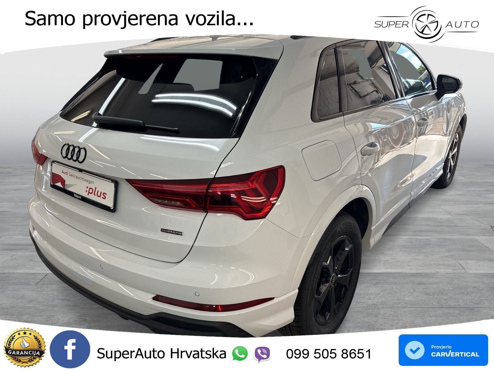 Audi Q3 45 TFSI (245 KS) quattro S tronic S line LED+GR SJED+ACC