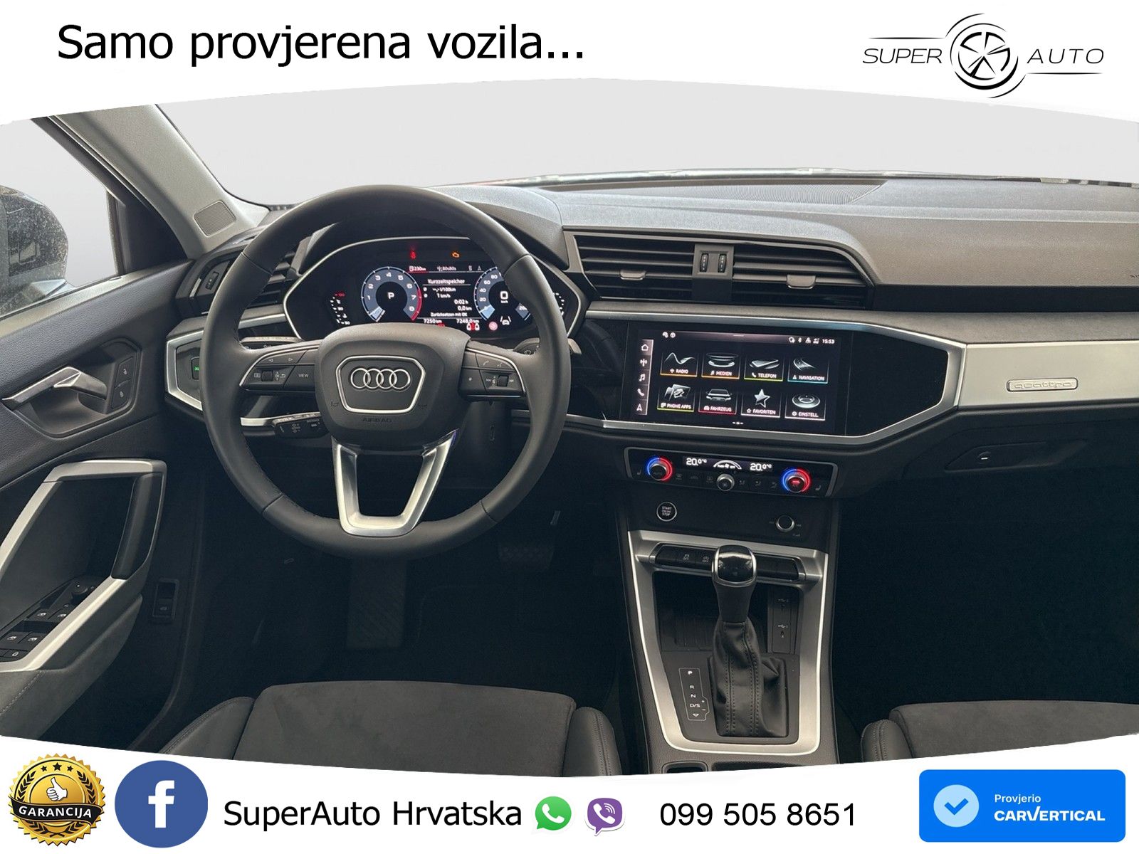 Audi Q3 45 TFSI (245 KS) quattro S tronic S line LED+GR SJED+ACC