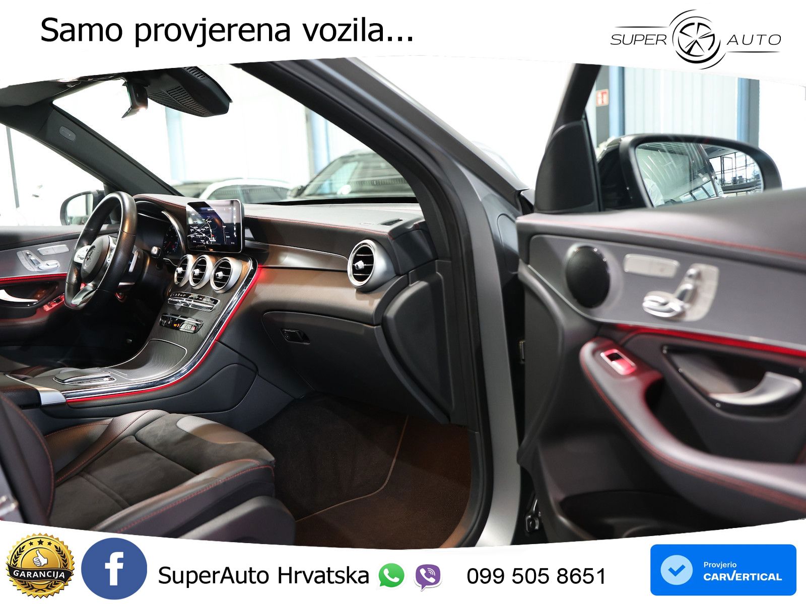 Mercedes GLC 220d (194 KS) 4MATIC G-TRONIC AMG LED+GR SJED+ACC