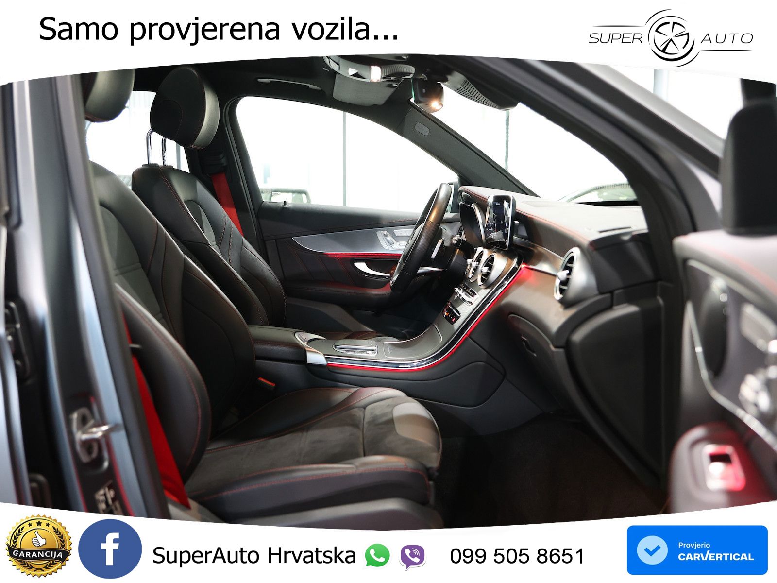 Mercedes GLC 220d (194 KS) 4MATIC G-TRONIC AMG LED+GR SJED+ACC