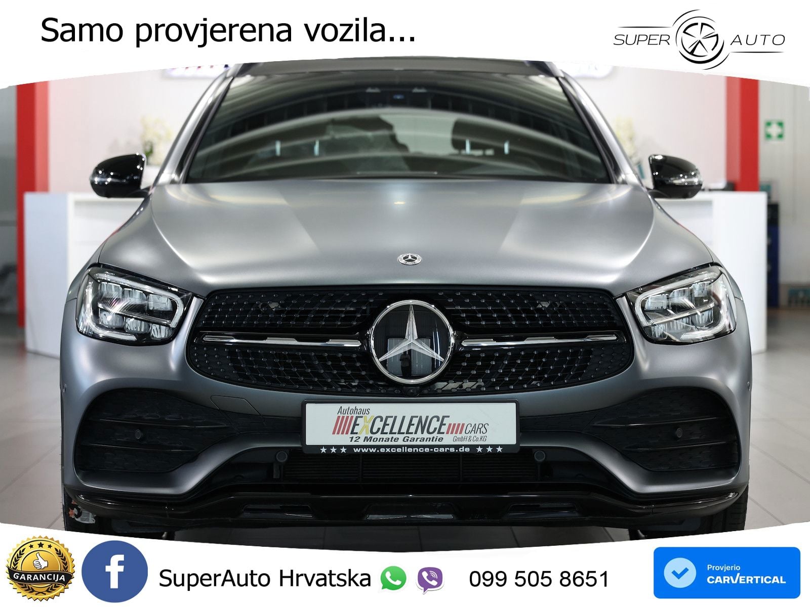 Mercedes GLC 220d (194 KS) 4MATIC G-TRONIC AMG LED+GR SJED+ACC