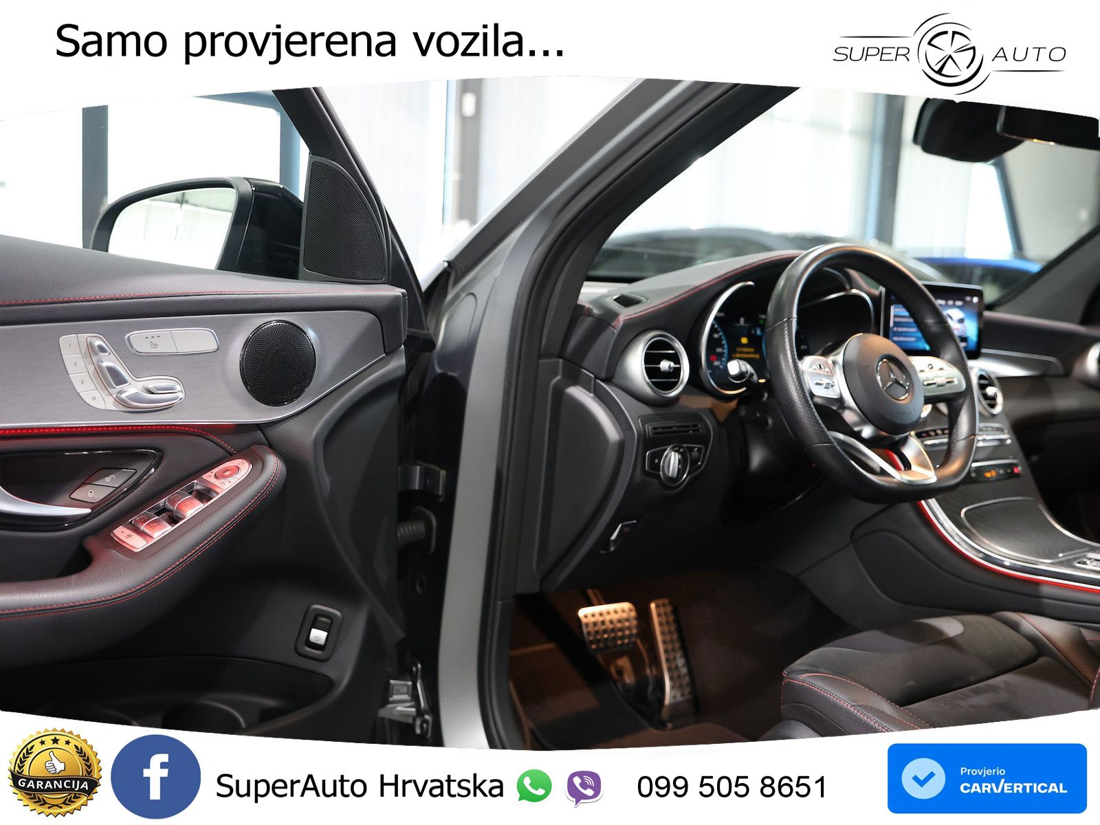 Mercedes GLC 220d (194 KS) 4MATIC G-TRONIC AMG LED+GR SJED+ACC