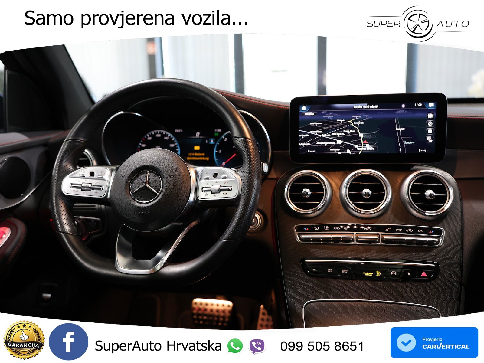 Mercedes GLC 220d (194 KS) 4MATIC G-TRONIC AMG LED+GR SJED+ACC