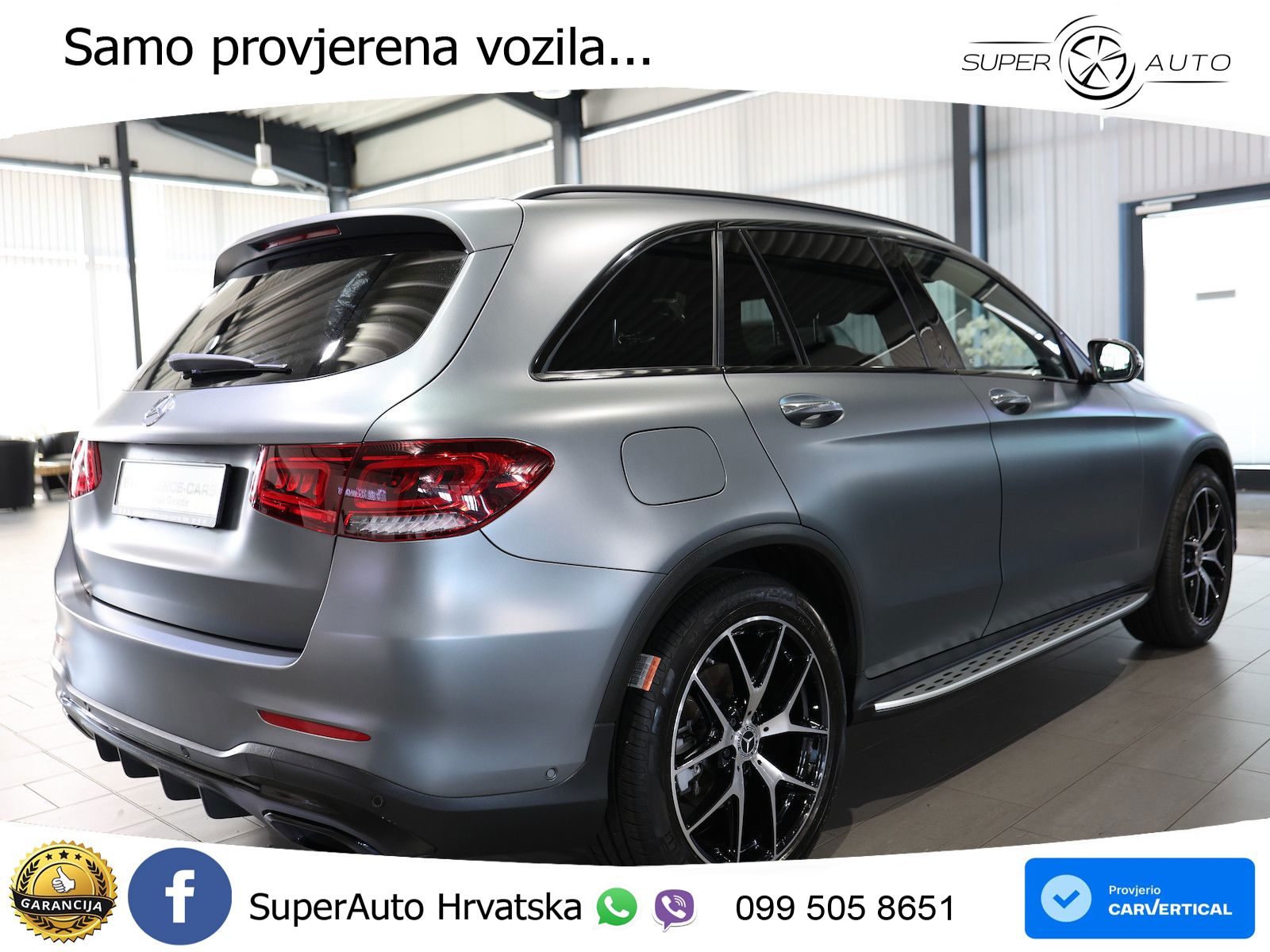 Mercedes GLC 220d (194 KS) 4MATIC G-TRONIC AMG LED+GR SJED+ACC