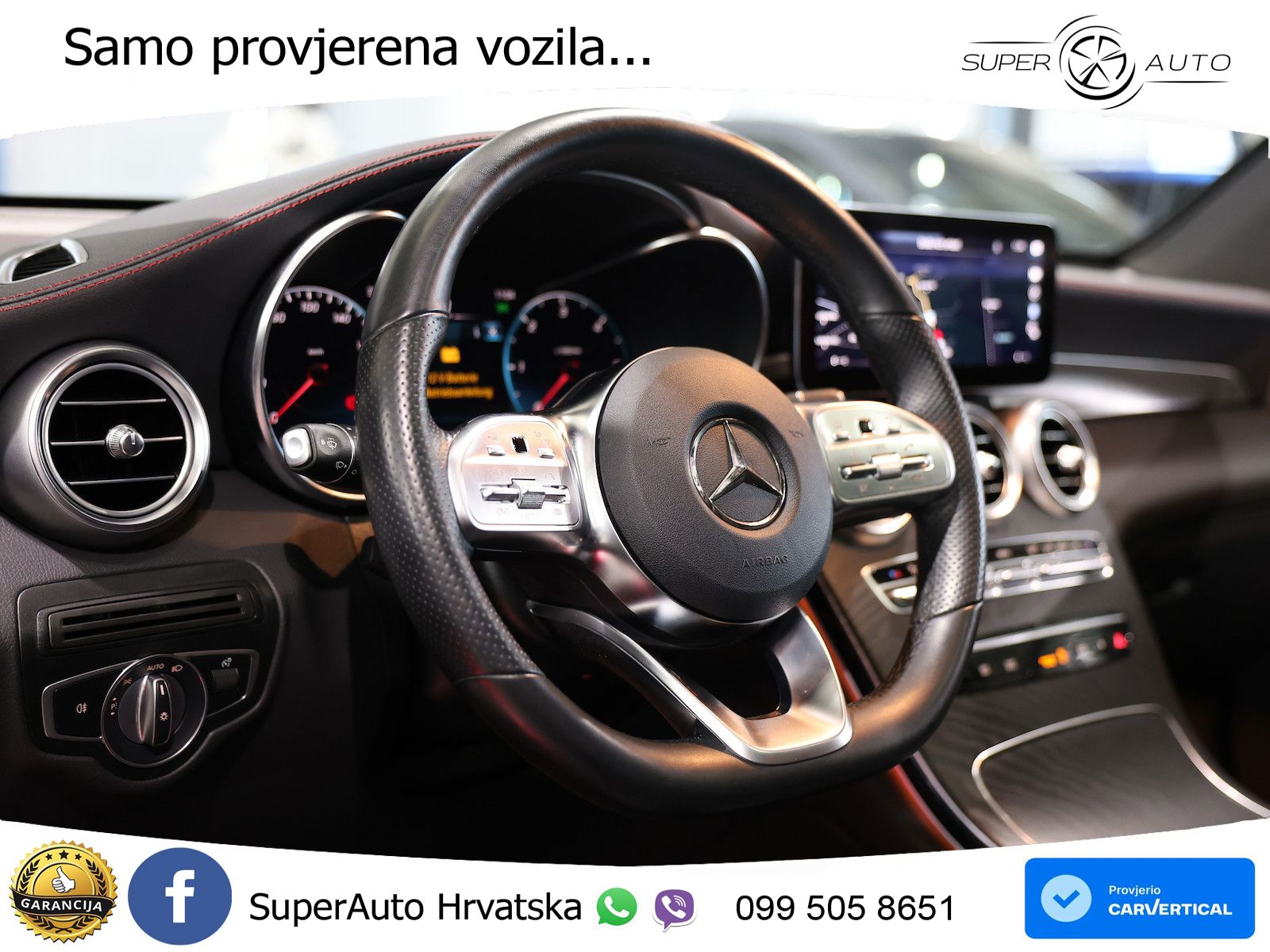 Mercedes GLC 220d (194 KS) 4MATIC G-TRONIC AMG LED+GR SJED+ACC