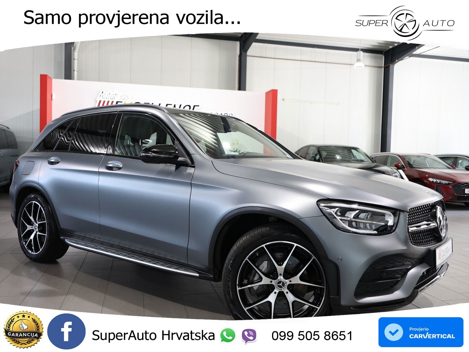 Mercedes GLC 220d (194 KS) 4MATIC G-TRONIC AMG LED+GR SJED+ACC