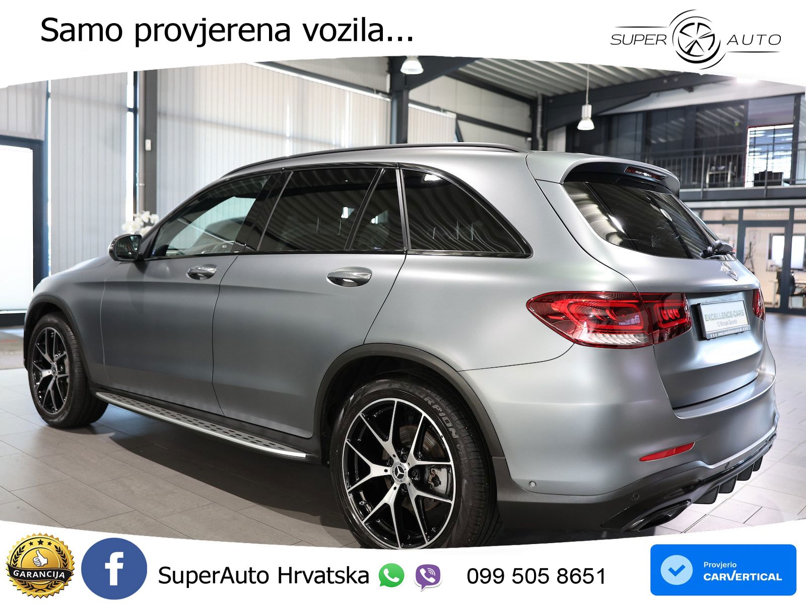 Mercedes GLC 220d (194 KS) 4MATIC G-TRONIC AMG LED+GR SJED+ACC