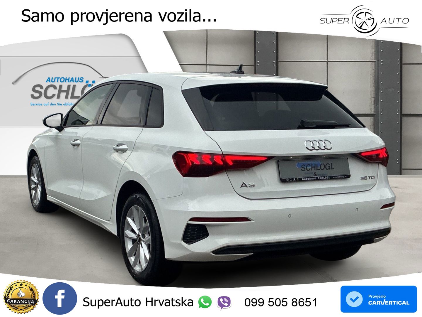 Audi A3 35 TDI (150 KS)