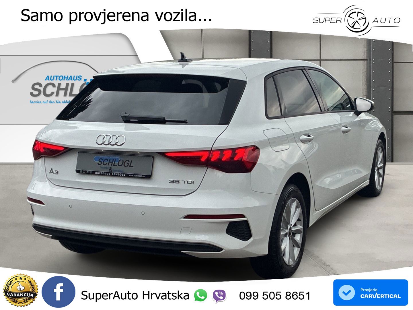Audi A3 35 TDI (150 KS)