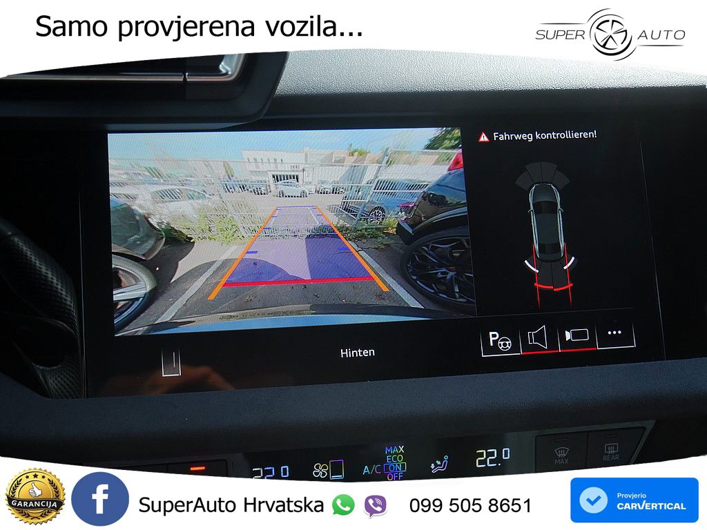 Audi A3 Limuzina 35 TFSI (150 KS) S tronic S line MATRIX+GR SJED+KAM