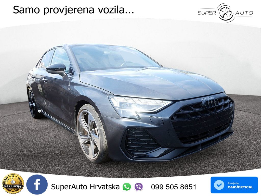 Audi A3 Limuzina 35 TFSI (150 KS) S tronic S line MATRIX+GR SJED+KAM