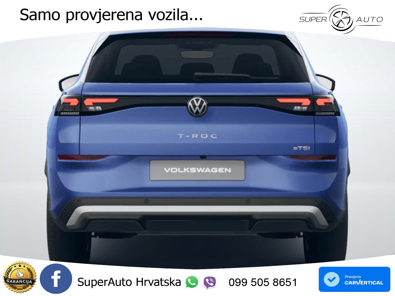 Volkswagen T-Roc 1.5 eTSI (116 KS)  DSG LED+GR SJED+ACC