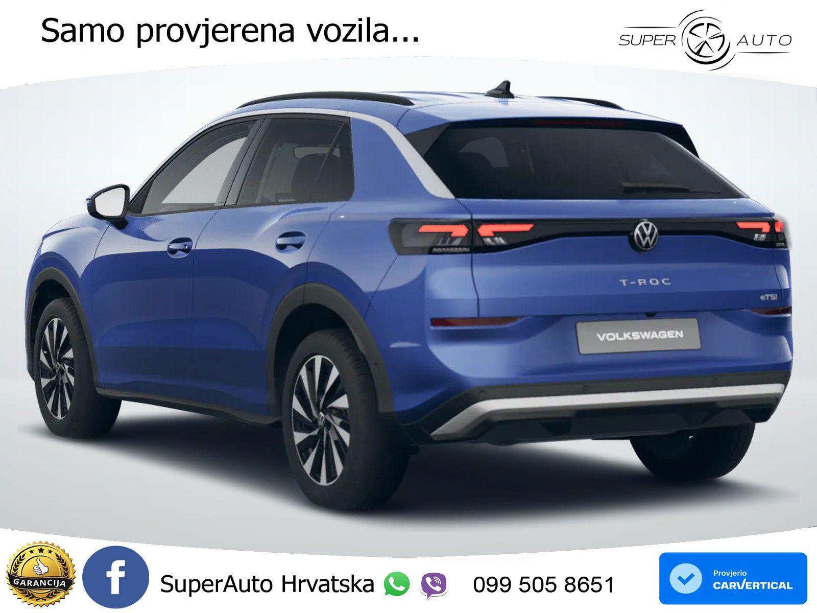 Volkswagen T-Roc 1.5 eTSI (116 KS)  DSG LED+GR SJED+ACC