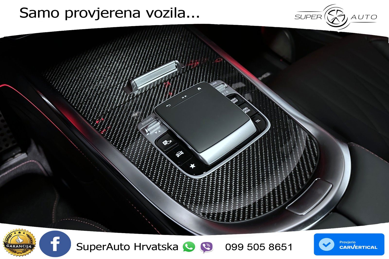 Mercedes AMG G 63 Long V8 (585 KS) 4MATIC 9G-TRONIC AMG SPEEDSHIFT PLUS ZRAČNI+ACC+GR SJED+KAM+PANO