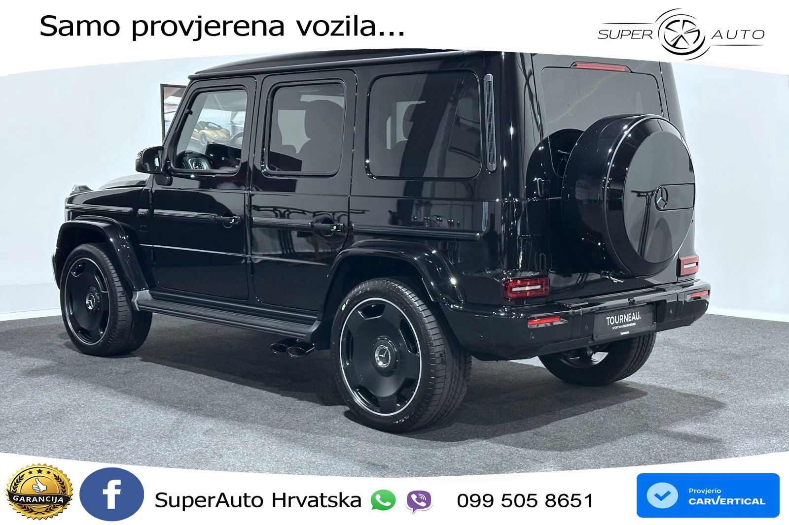Mercedes AMG G 63 Long V8 (585 KS) 4MATIC 9G-TRONIC AMG SPEEDSHIFT PLUS ZRAČNI+ACC+GR SJED+KAM+PANO
