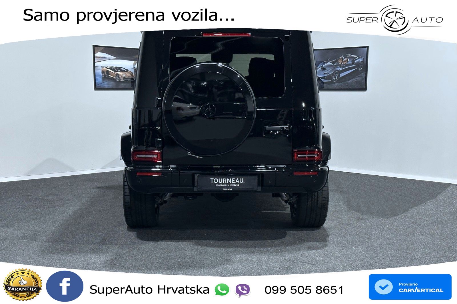 Mercedes AMG G 63 Long V8 (585 KS) 4MATIC 9G-TRONIC AMG SPEEDSHIFT PLUS ZRAČNI+ACC+GR SJED+KAM+PANO