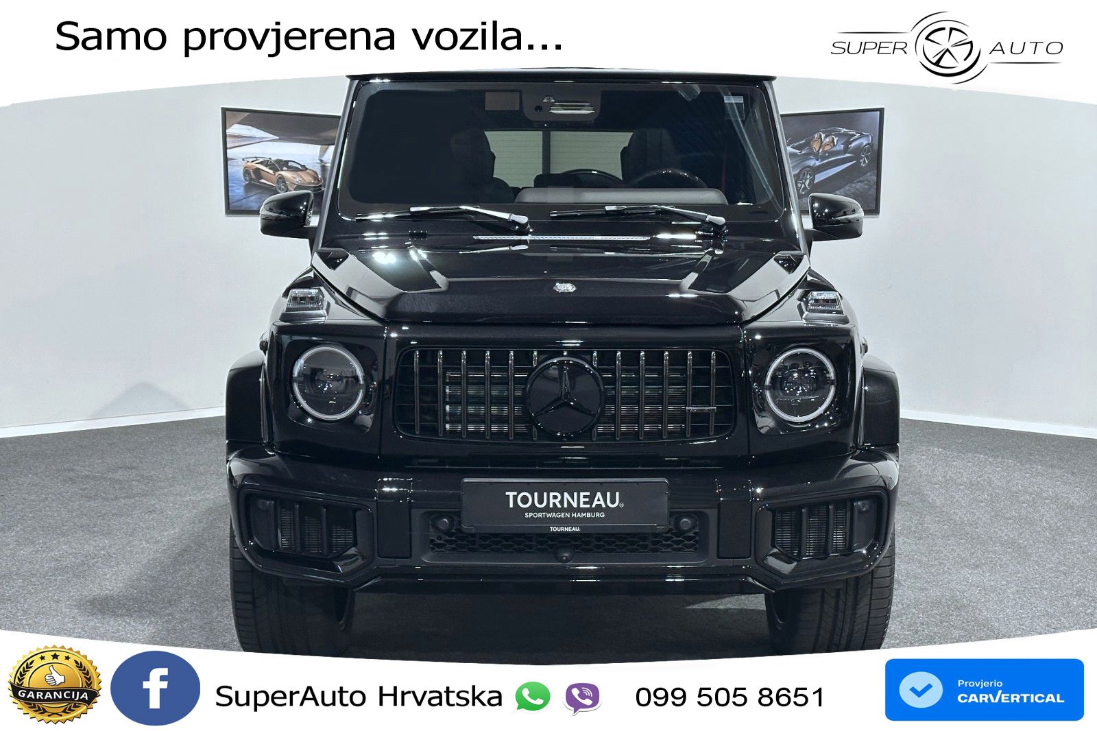 Mercedes AMG G 63 Long V8 (585 KS) 4MATIC 9G-TRONIC AMG SPEEDSHIFT PLUS ZRAČNI+ACC+GR SJED+KAM+PANO