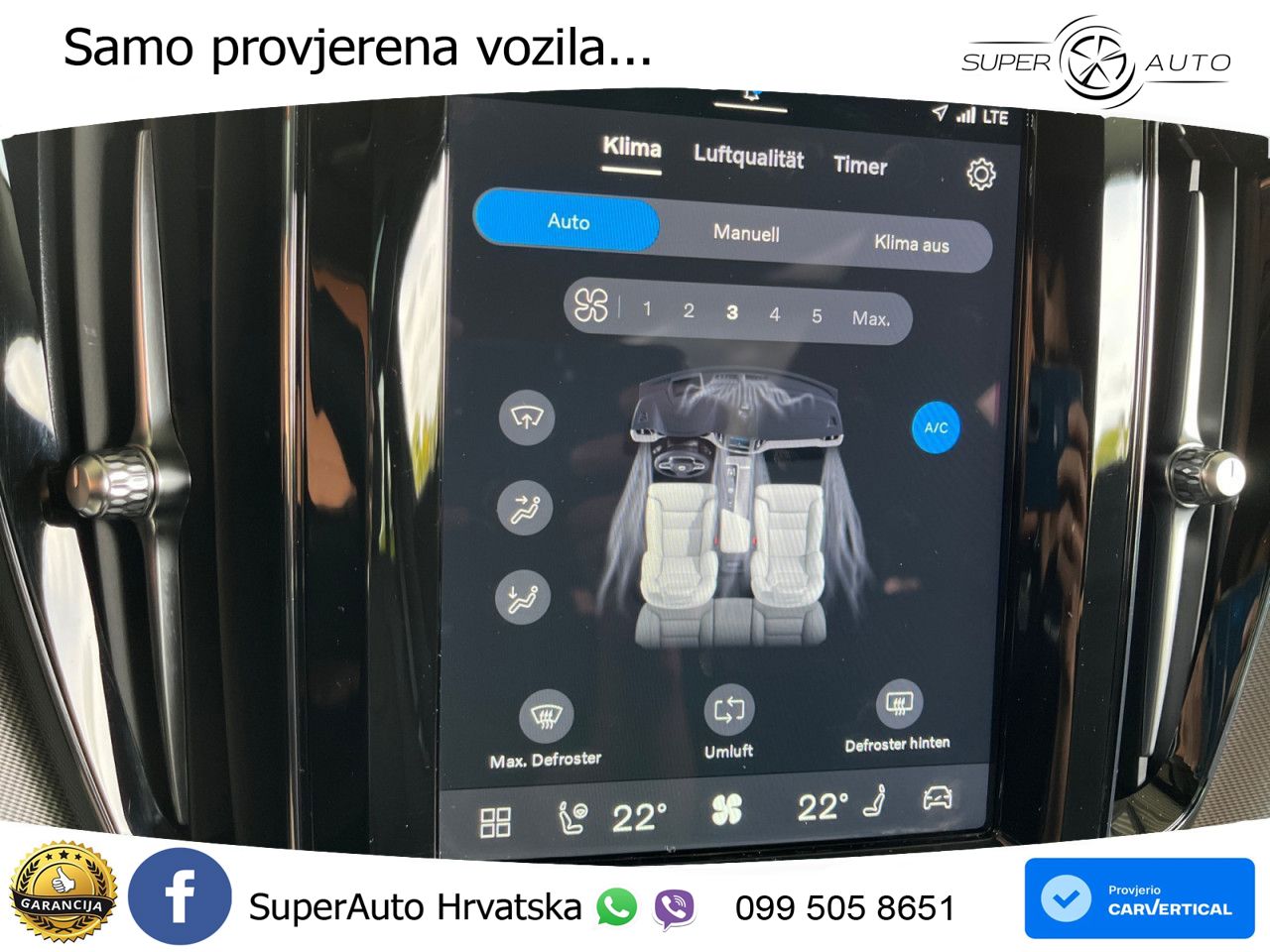 Volvo XC60 B4 Diesel FWD Geartronic LED+GR SJED+ACC
