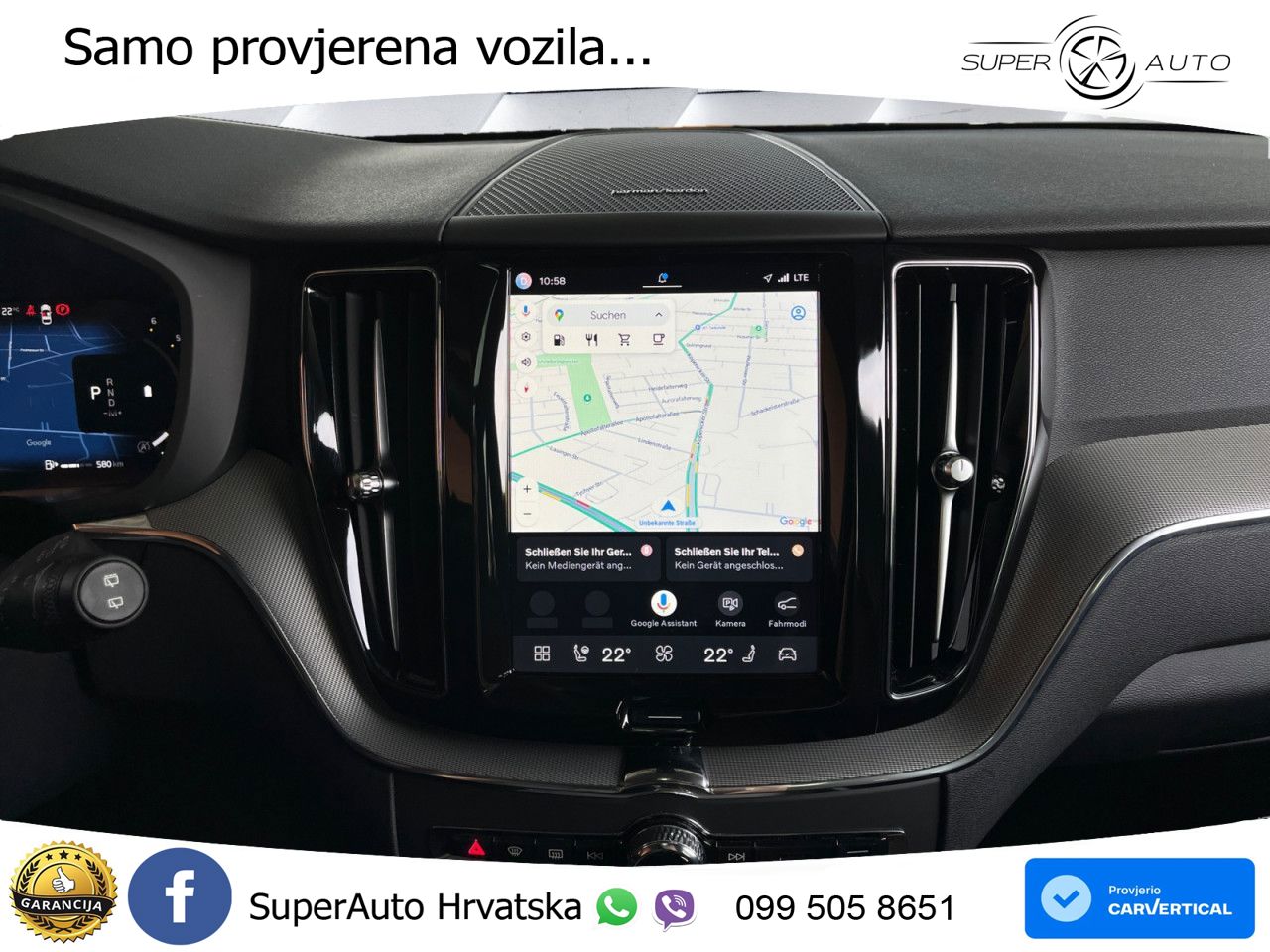 Volvo XC60 B4 Diesel FWD Geartronic LED+GR SJED+ACC