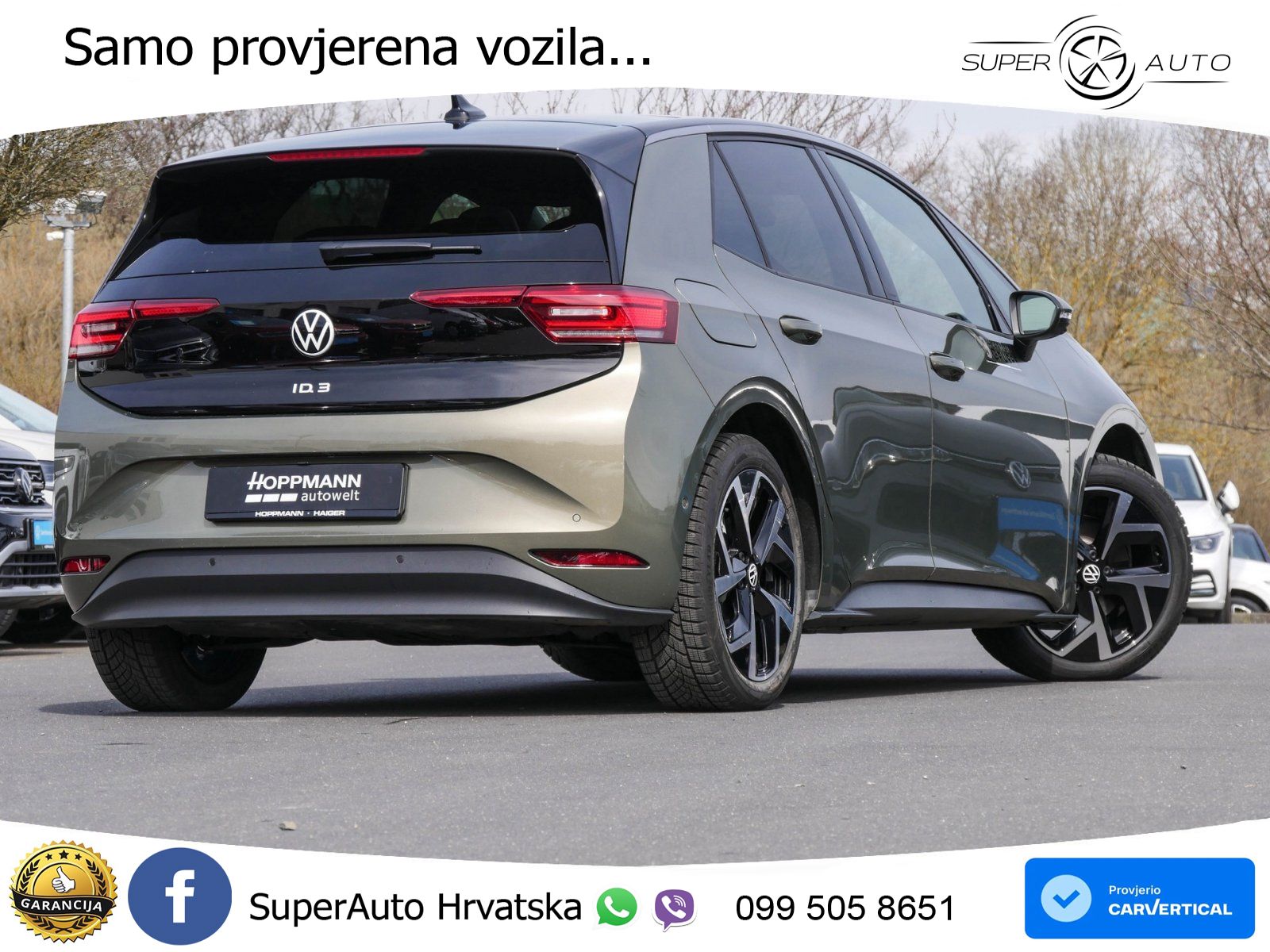 Volkswagen ID.3 Pro 62 kWh (204 KS) LED+GR SJED+ACC