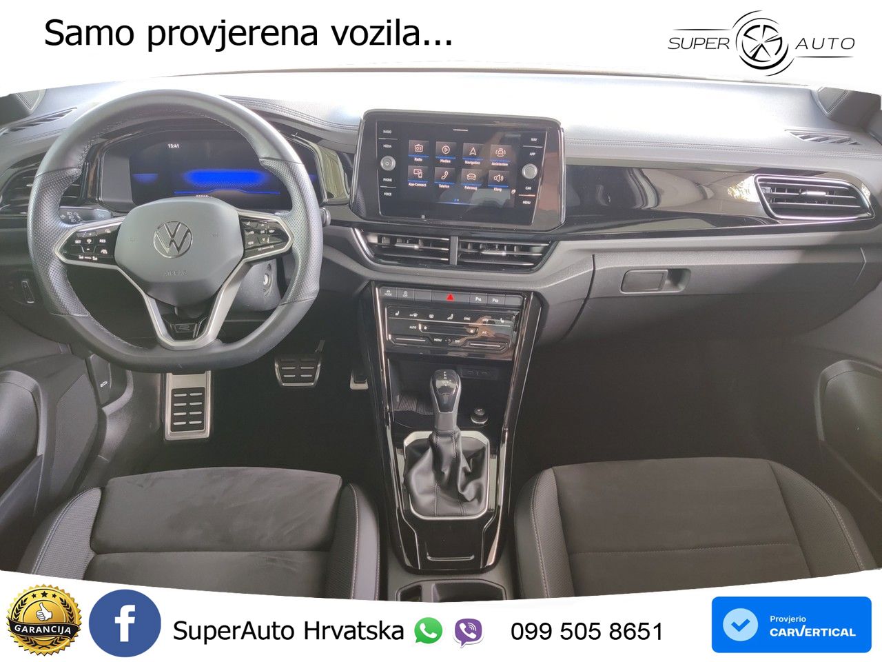 Volkswagen T-Roc 1.5 TSI (150 KS) DSG R-Line LED+GR SJED+ACC
