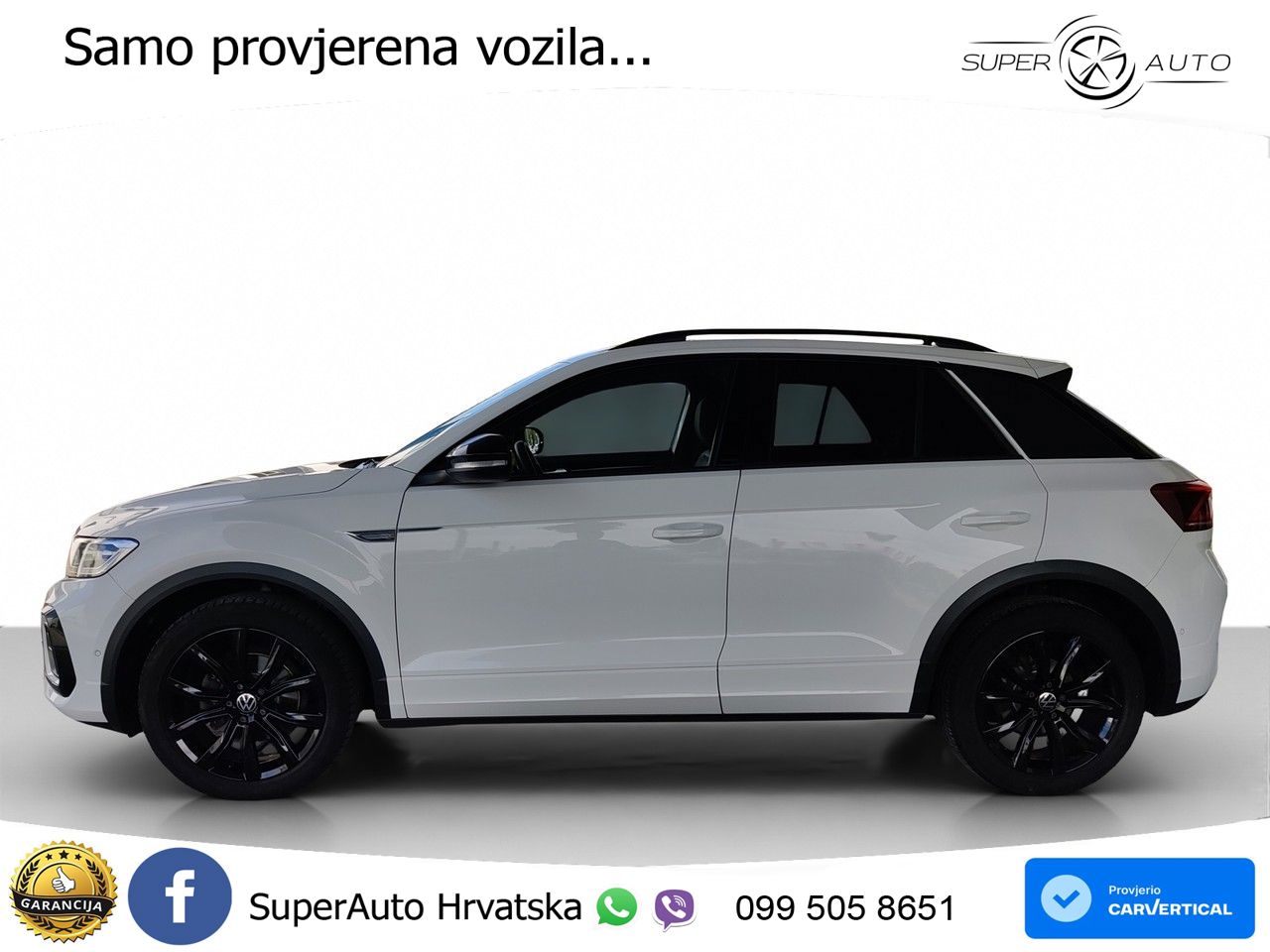 Volkswagen T-Roc 1.5 TSI (150 KS) DSG R-Line LED+GR SJED+ACC
