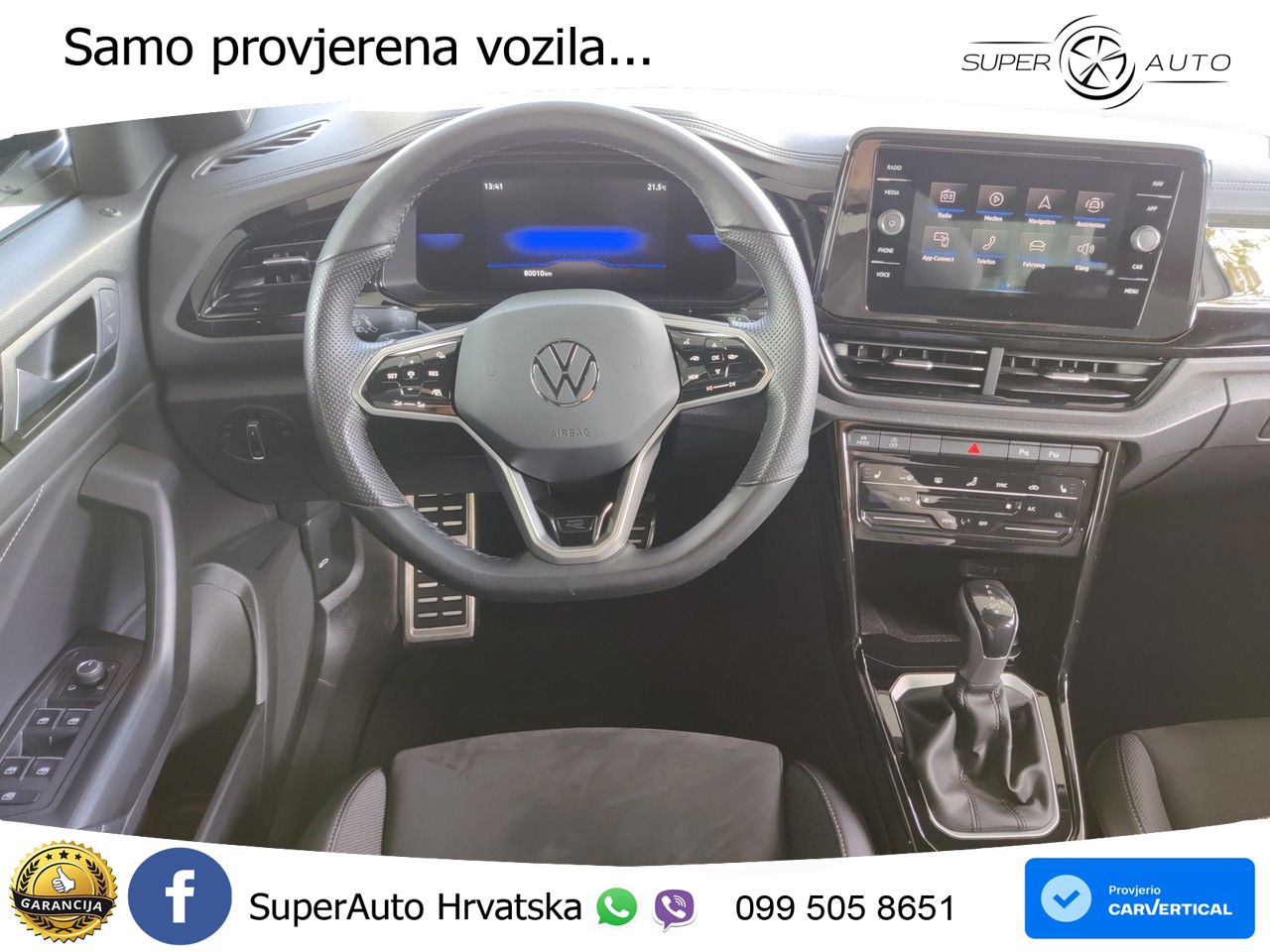 Volkswagen T-Roc 1.5 TSI (150 KS) DSG R-Line LED+GR SJED+ACC
