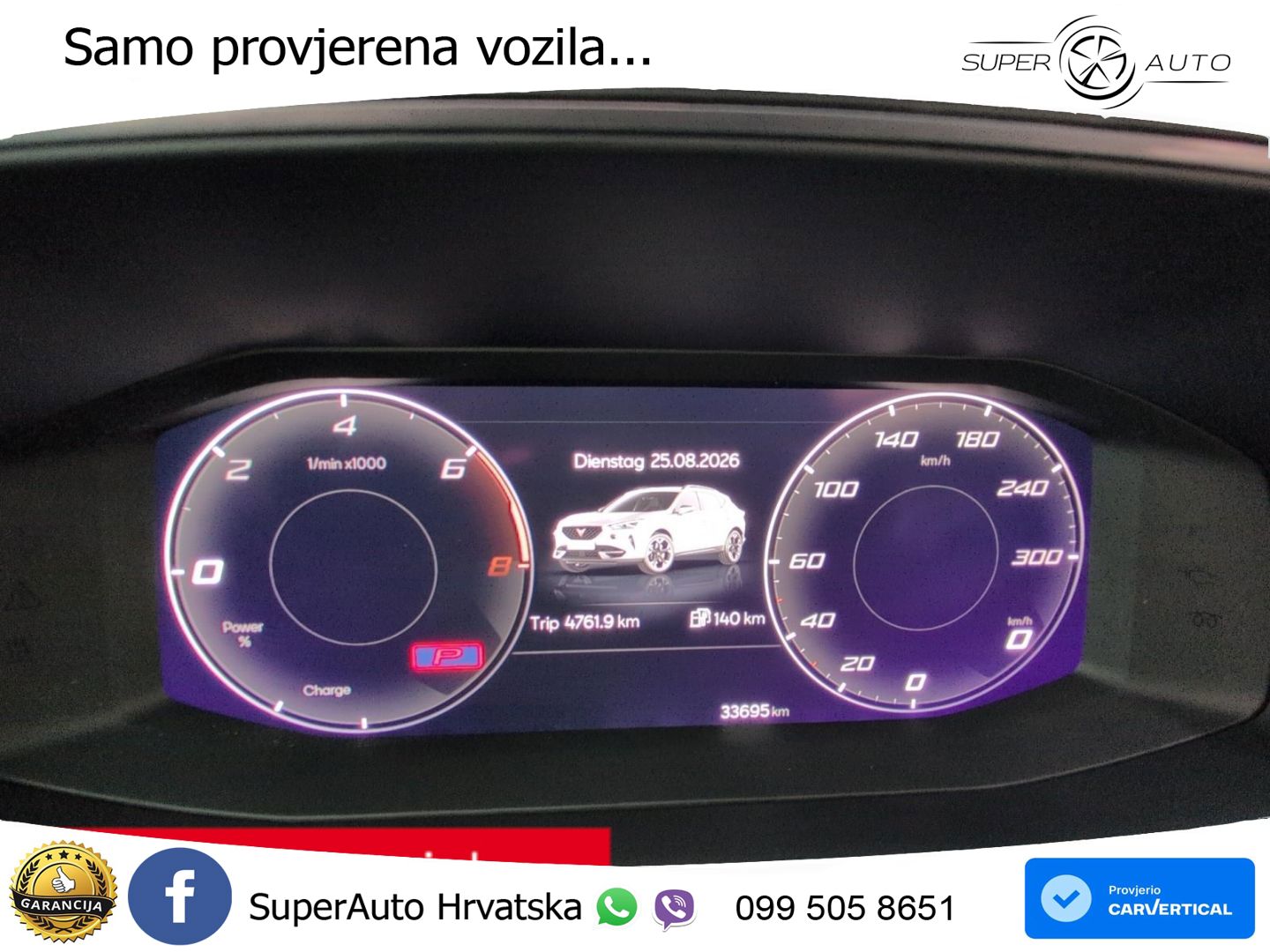 Cupra Formentor 1.4 TSI (245 KS) e-Hybrid DSG VZ LED+GR SJED+ACC