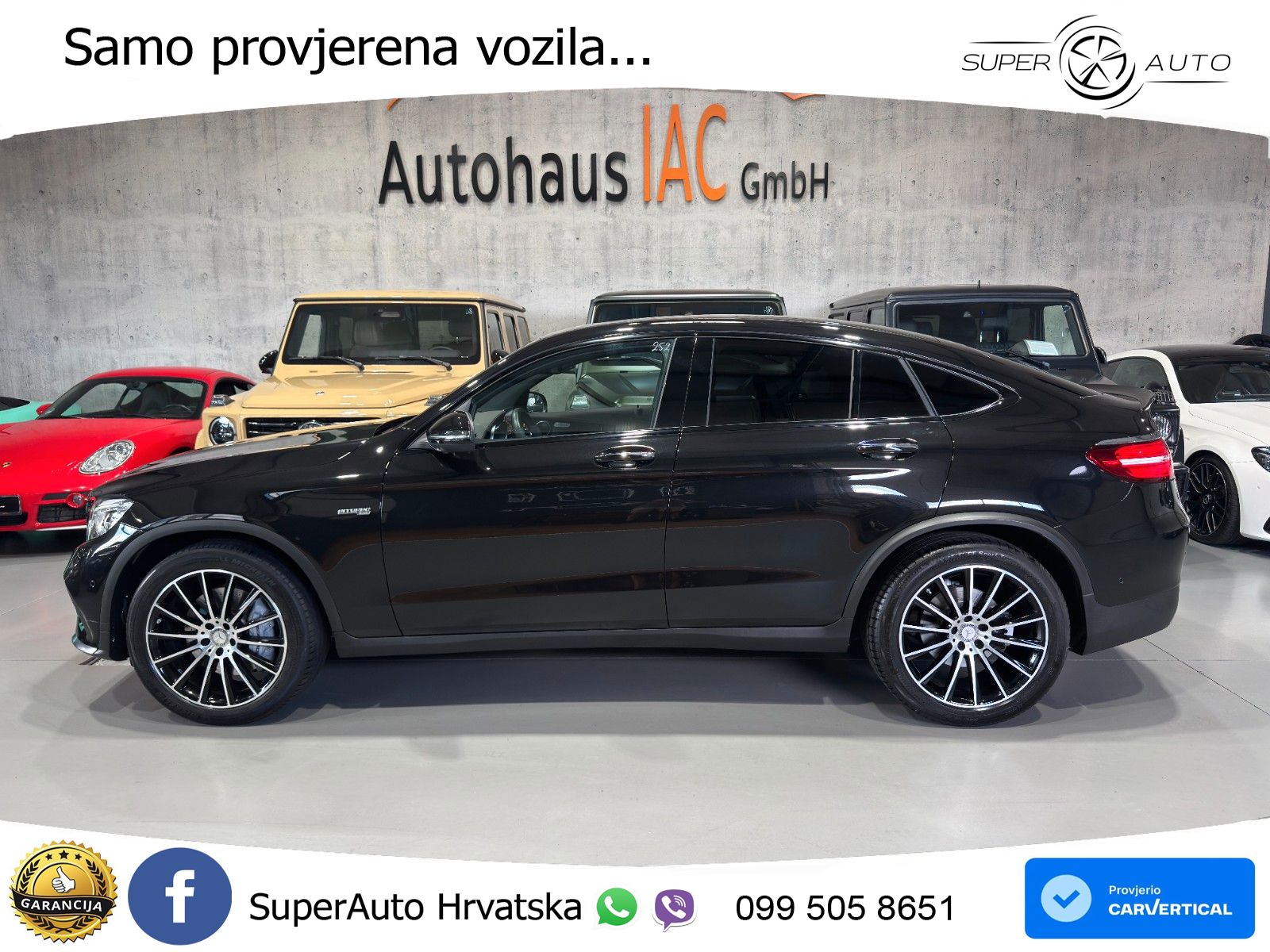 Mercedes GLC Coupe AMG 43 (367 KS) 4MATIC G-TRONIC LED+GR SJED+ACC
