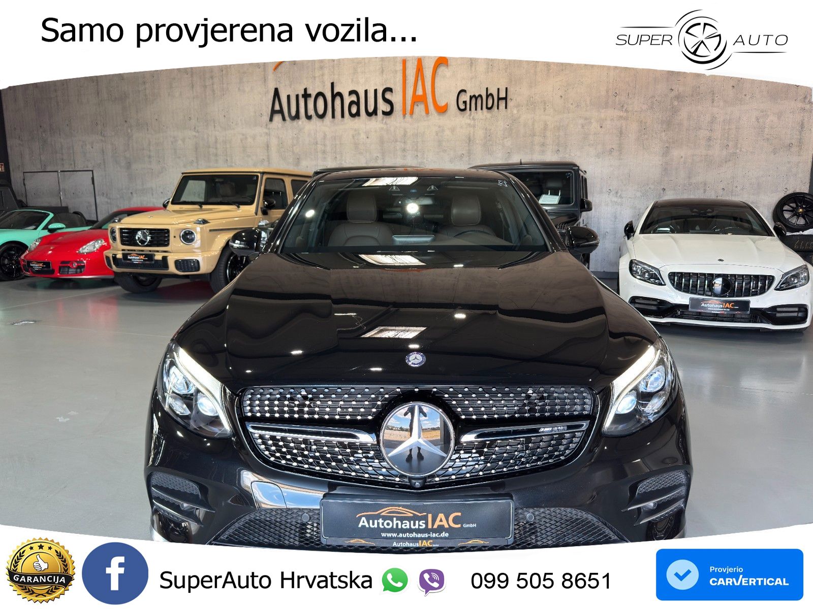 Mercedes GLC Coupe AMG 43 (367 KS) 4MATIC G-TRONIC LED+GR SJED+ACC