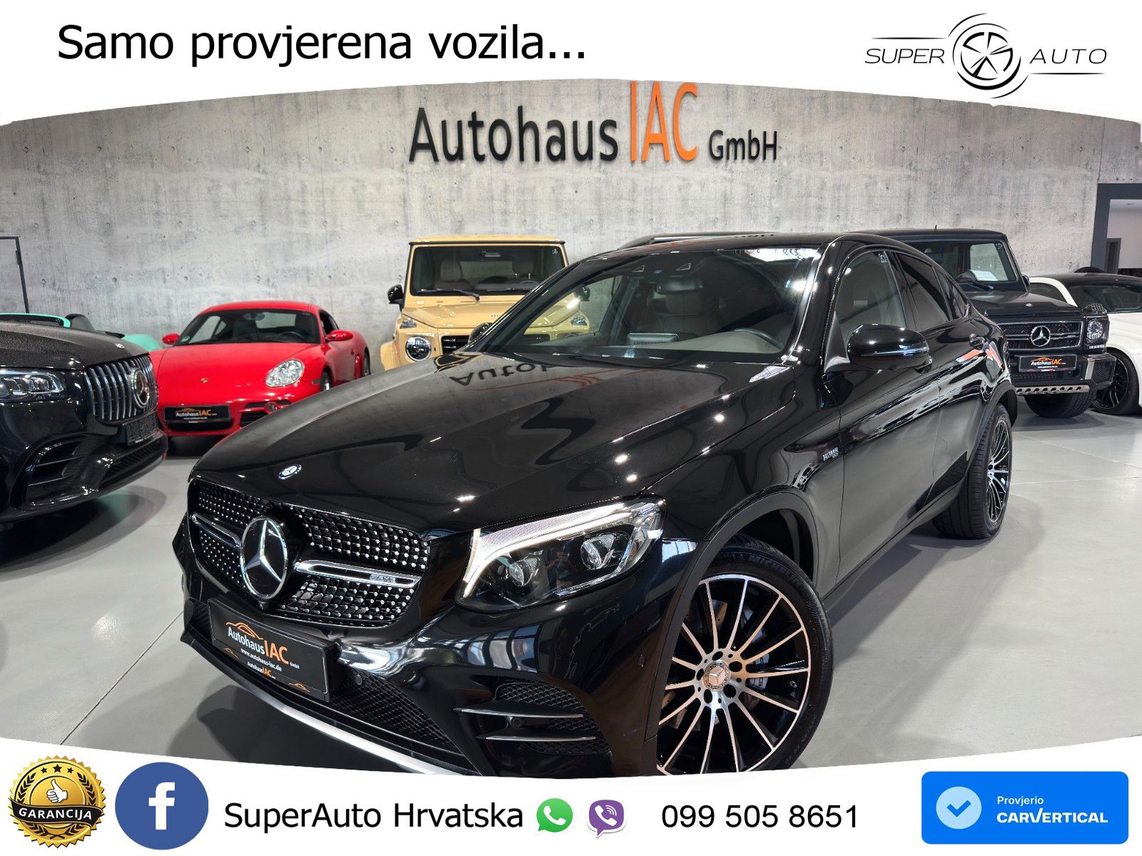 Mercedes GLC Coupe AMG 43 (367 KS) 4MATIC G-TRONIC LED+GR SJED+ACC