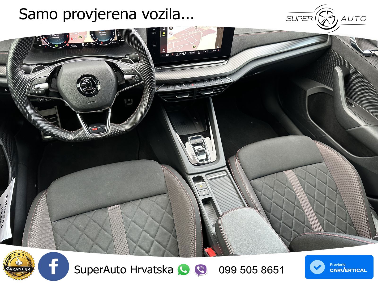 Škoda Octavia Combi RS 2.0 TDI (200 KS) DSG LED+GR SJED+ACC