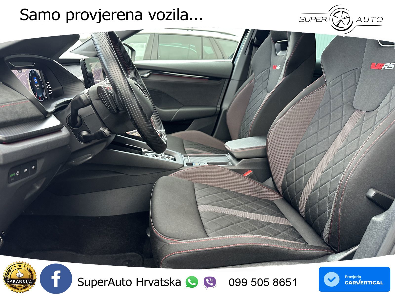 Škoda Octavia Combi RS 2.0 TDI (200 KS) DSG LED+GR SJED+ACC