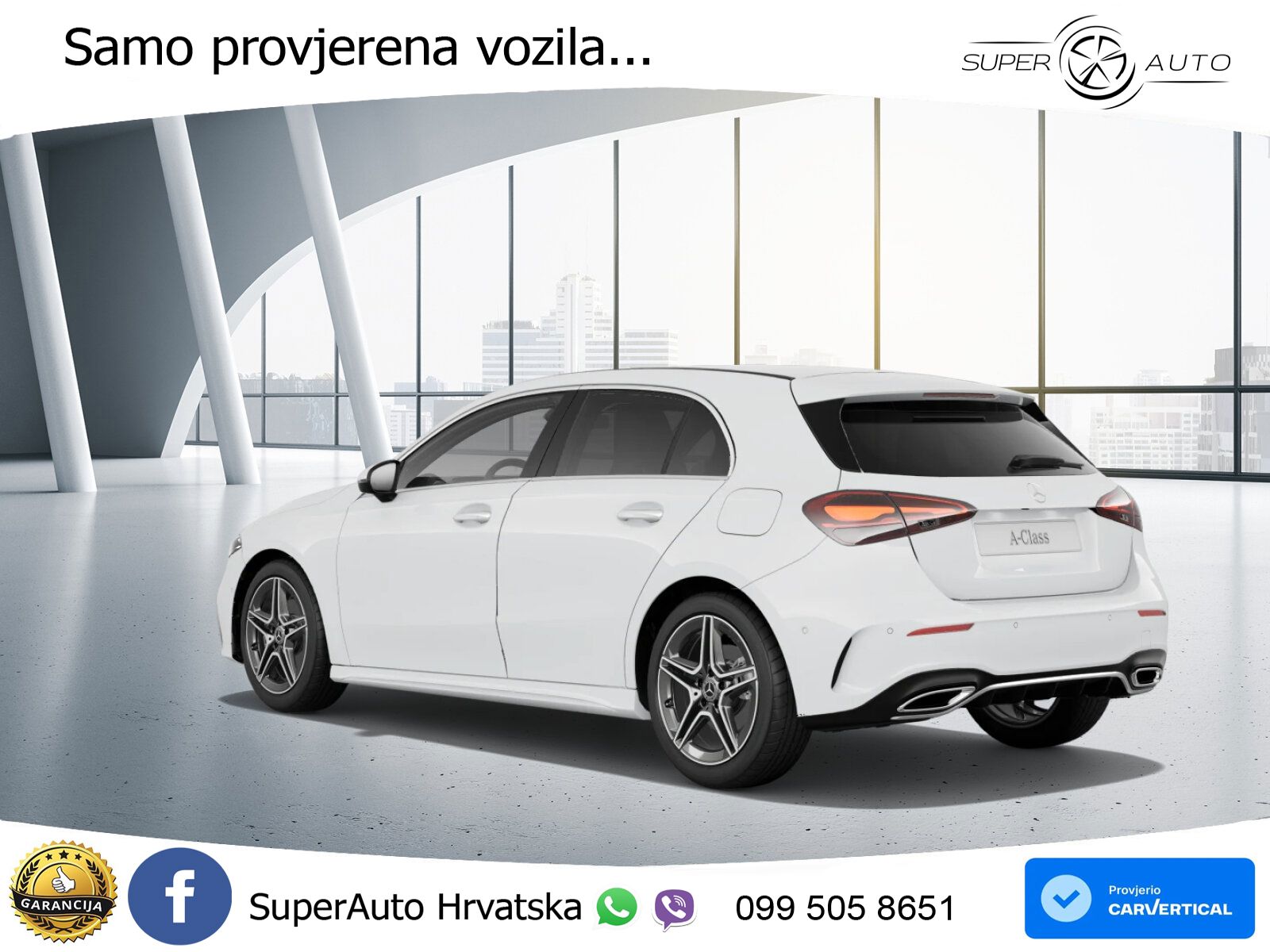 Mercedes-Benz A 200 7G-DCT AMG LED+GR SJED+ACC