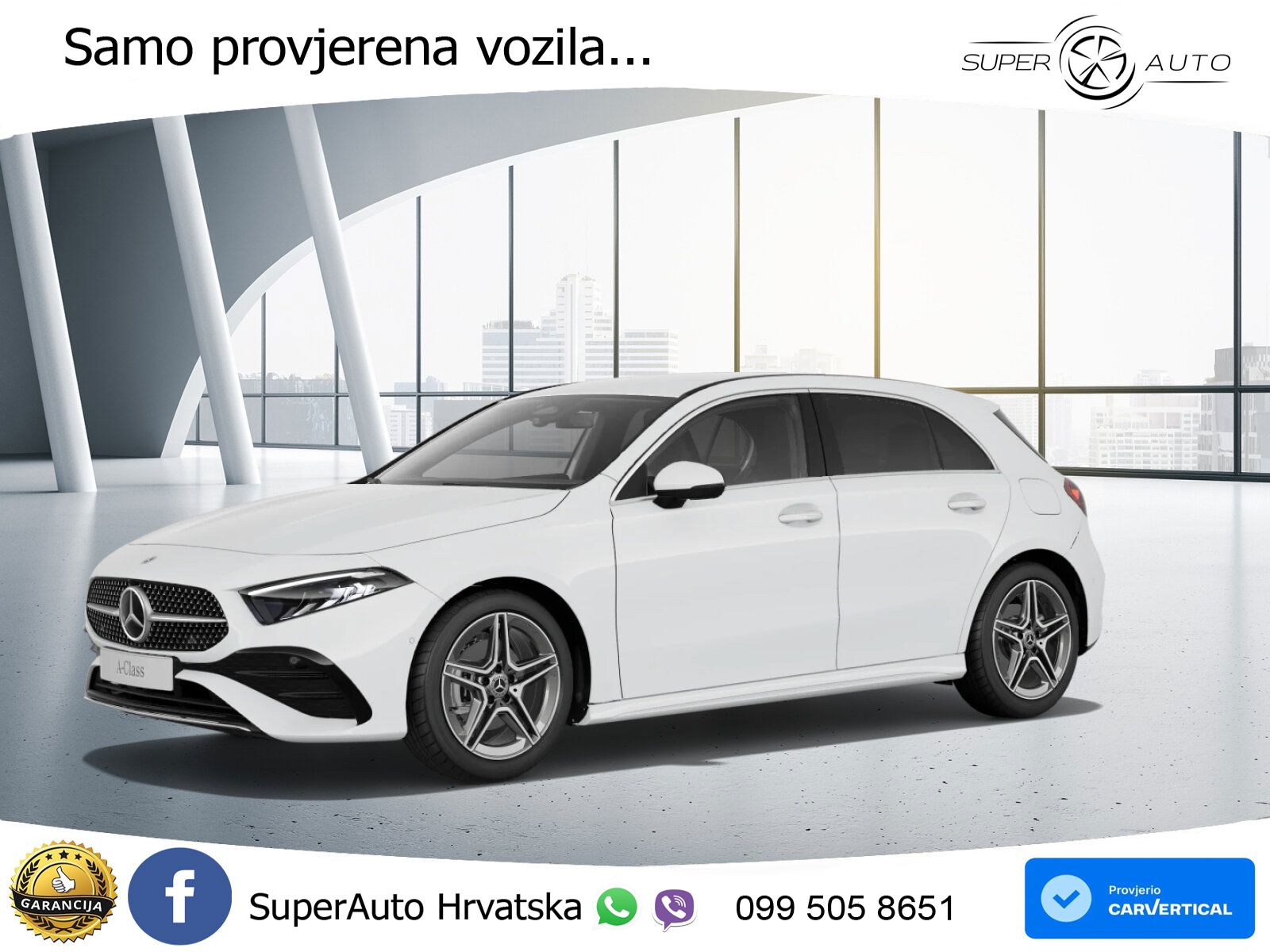 Mercedes-Benz A 200 7G-DCT AMG LED+GR SJED+ACC