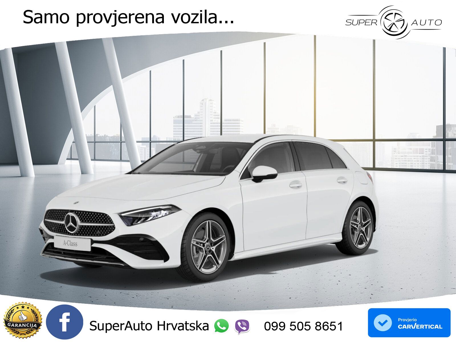 Mercedes-Benz A 200 7G-DCT AMG LED+GR SJED+ACC