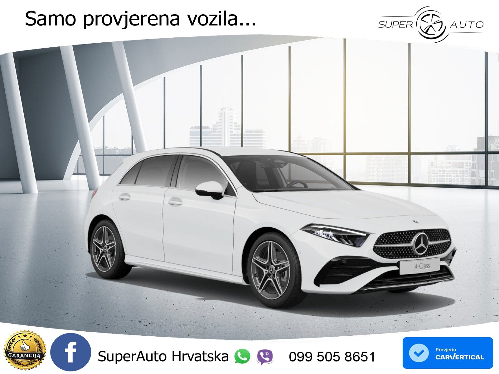 Mercedes-Benz A 200 7G-DCT AMG LED+GR SJED+ACC