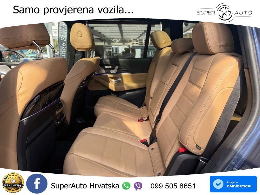 Mercedes-Benz GLS GLS 450d EQ Boost 4MATIC 9G-TRONIC AMG ZRAČNI+ACC+GR SJED+360+PANO