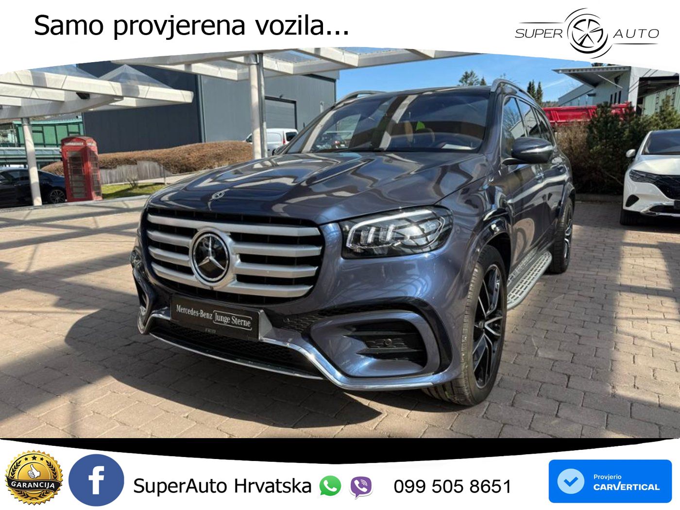 Mercedes-Benz GLS GLS 450d EQ Boost 4MATIC 9G-TRONIC AMG ZRAČNI+ACC+GR SJED+360+PANO