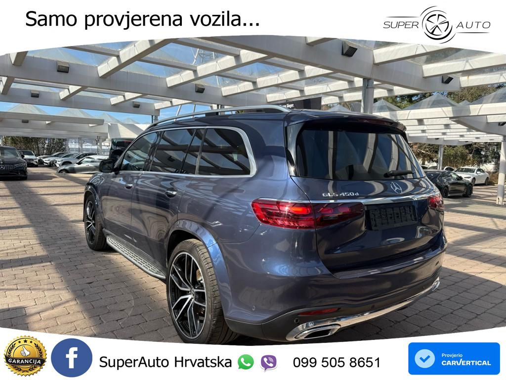 Mercedes-Benz GLS GLS 450d EQ Boost 4MATIC 9G-TRONIC AMG ZRAČNI+ACC+GR SJED+360+PANO