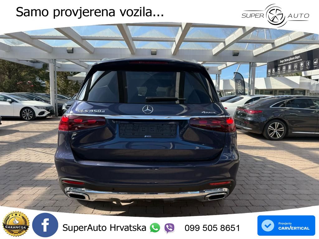 Mercedes-Benz GLS GLS 450d EQ Boost 4MATIC 9G-TRONIC AMG ZRAČNI+ACC+GR SJED+360+PANO