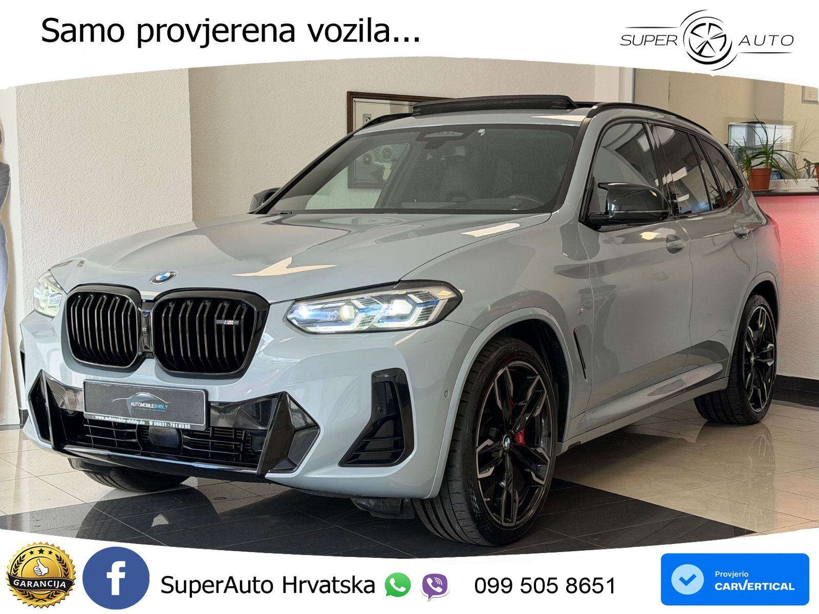 BMW X3 M40i xDrive Steptronic LED+GR SJED+ACC