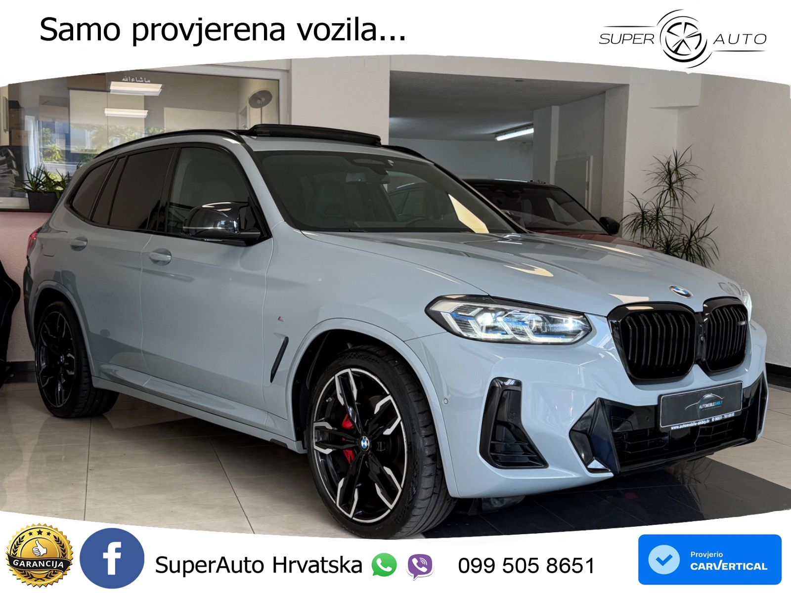 BMW X3 M40i xDrive Steptronic LED+GR SJED+ACC