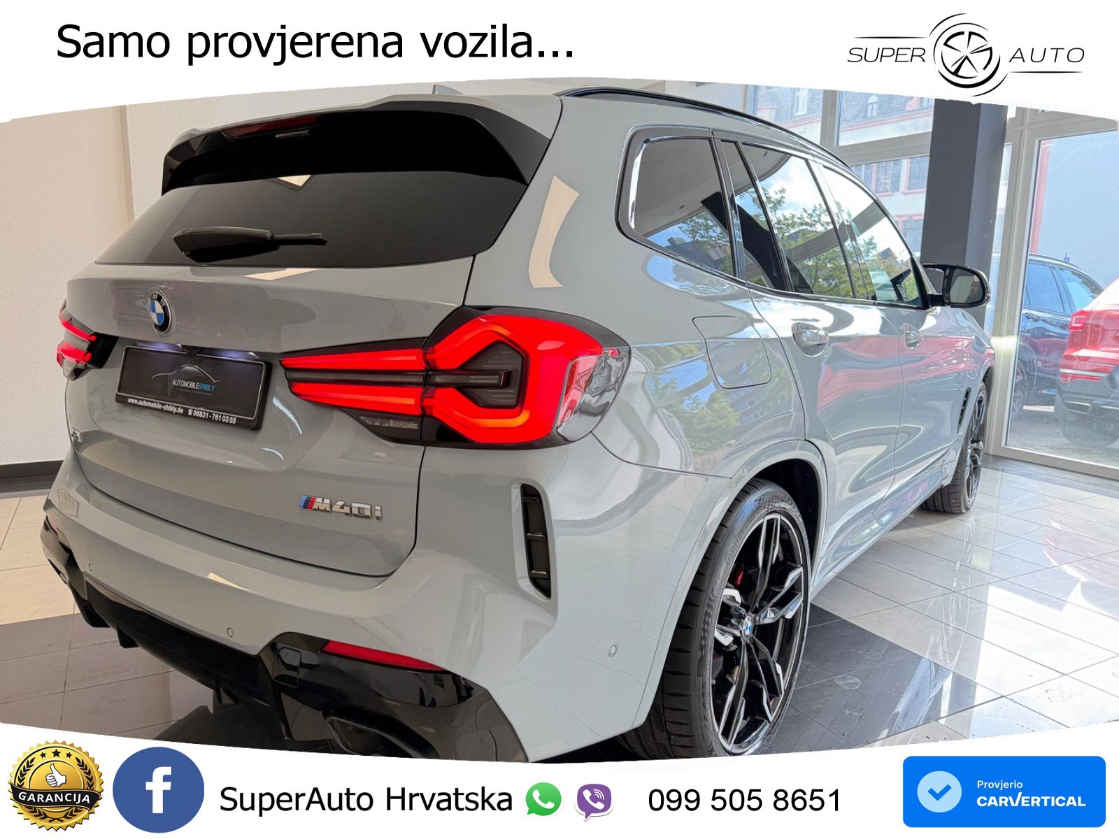 BMW X3 M40i xDrive Steptronic LED+GR SJED+ACC