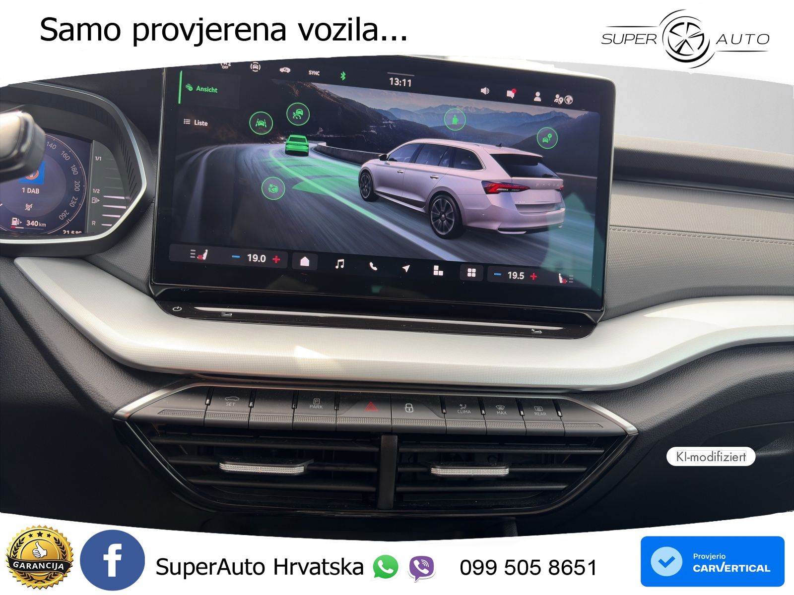 Škoda Octavia Combi 2.0 TDI (150 KS) DSG Selection LED+GR SJED+ACC