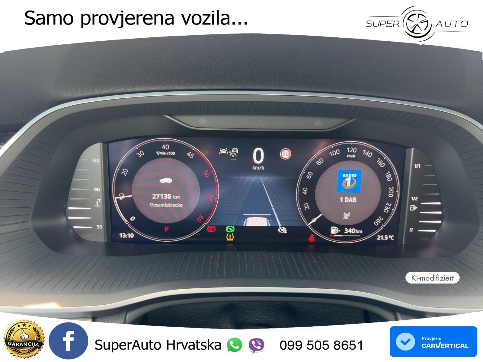 Škoda Octavia Combi 2.0 TDI (150 KS) DSG Selection LED+GR SJED+ACC