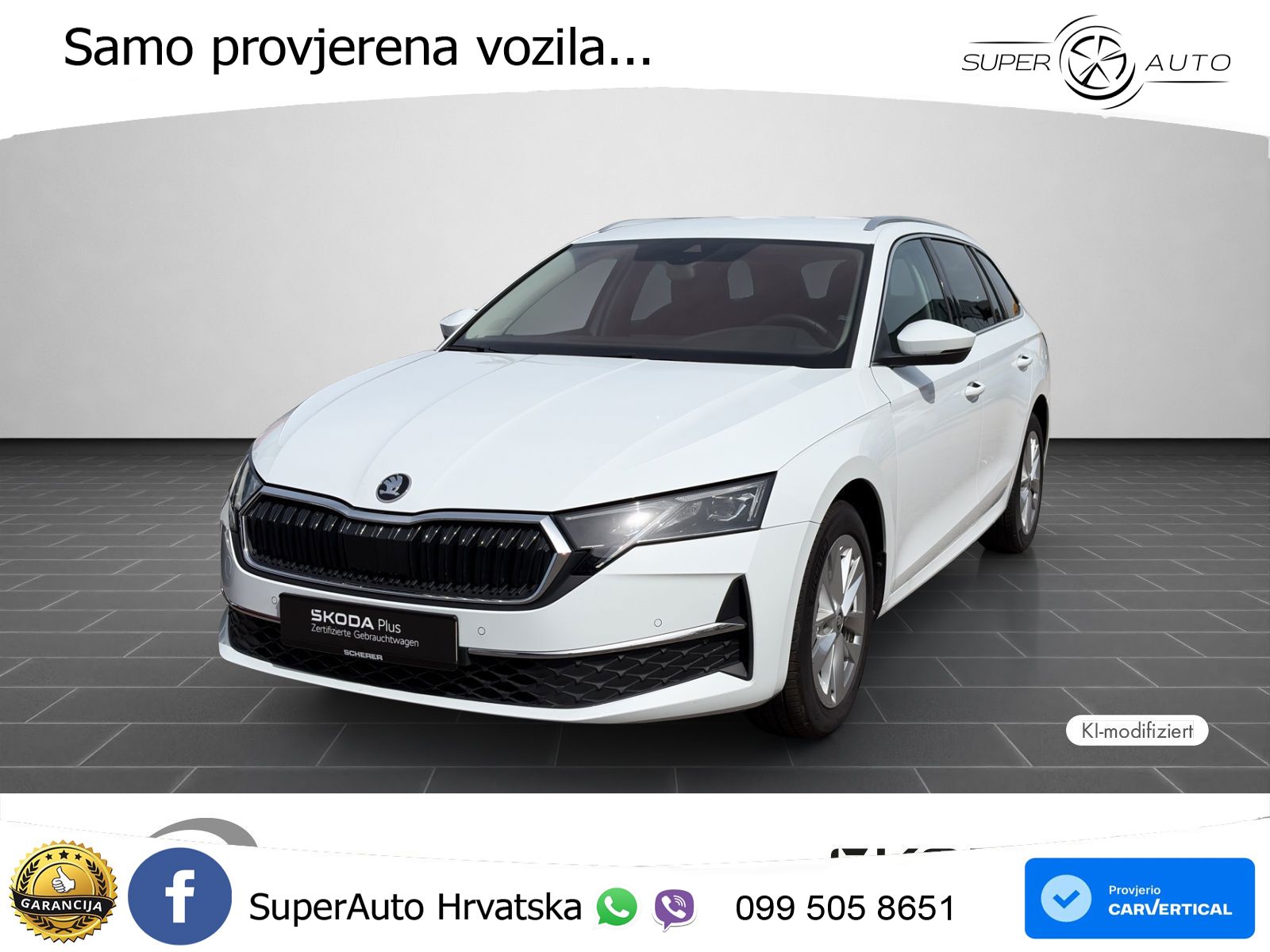 Škoda Octavia Combi 2.0 TDI (150 KS) DSG Selection LED+GR SJED+ACC