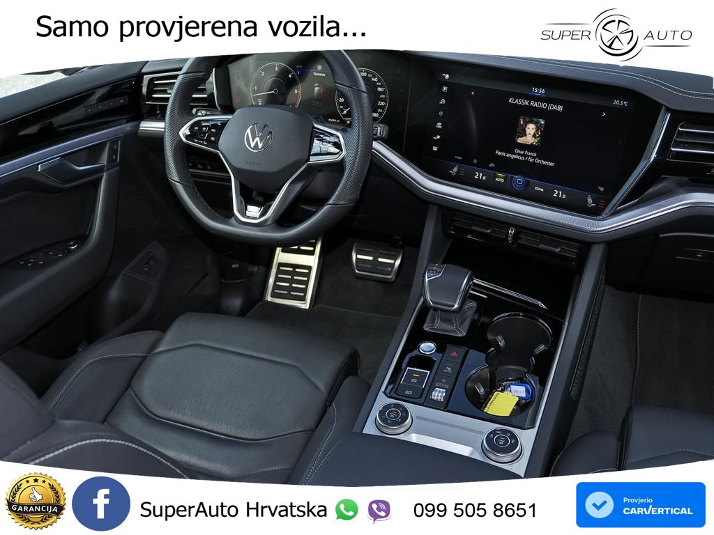 Volkswagen Touareg 3.0 V6 TDI (286 KS) 4MOTION Tiptronic R-Line ZRAČNI+ACC+GR SJED+KAM