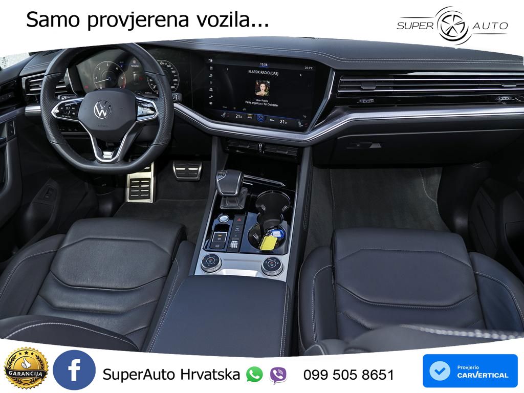 Volkswagen Touareg 3.0 V6 TDI (286 KS) 4MOTION Tiptronic R-Line ZRAČNI+ACC+GR SJED+KAM