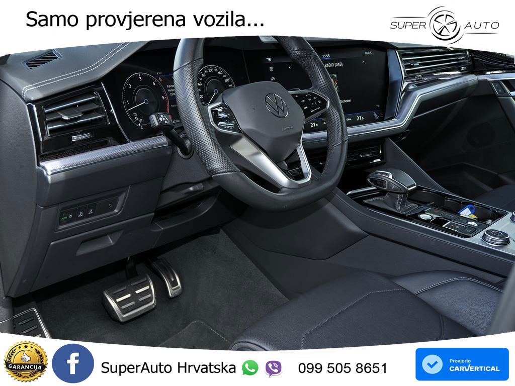 Volkswagen Touareg 3.0 V6 TDI (286 KS) 4MOTION Tiptronic R-Line ZRAČNI+ACC+GR SJED+KAM